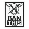 D*Face Ban This Sticker