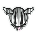 D*Face D*Dog (Drip) Sticker - Small
