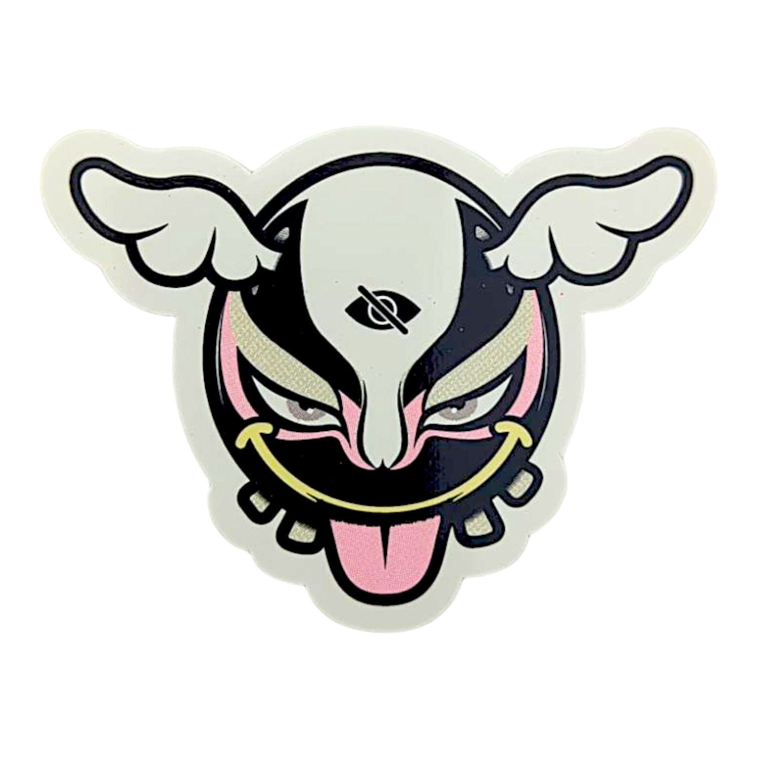 D*Face D*Dog Sticker