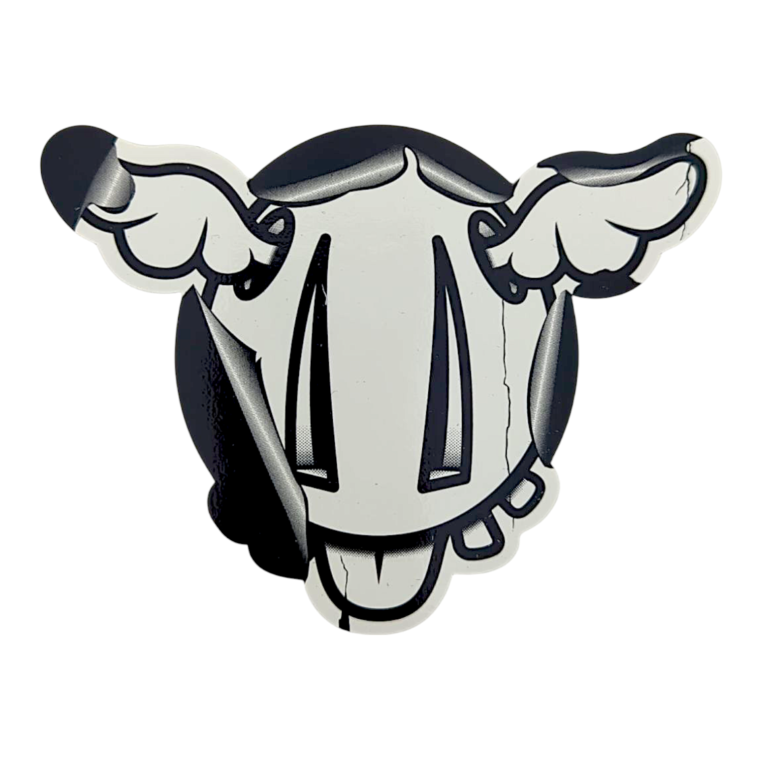 D*Face D*Dog Sticker