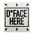D*Face Here Sticker