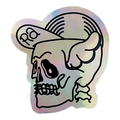 D*Face RA Skull Holographic Sticker