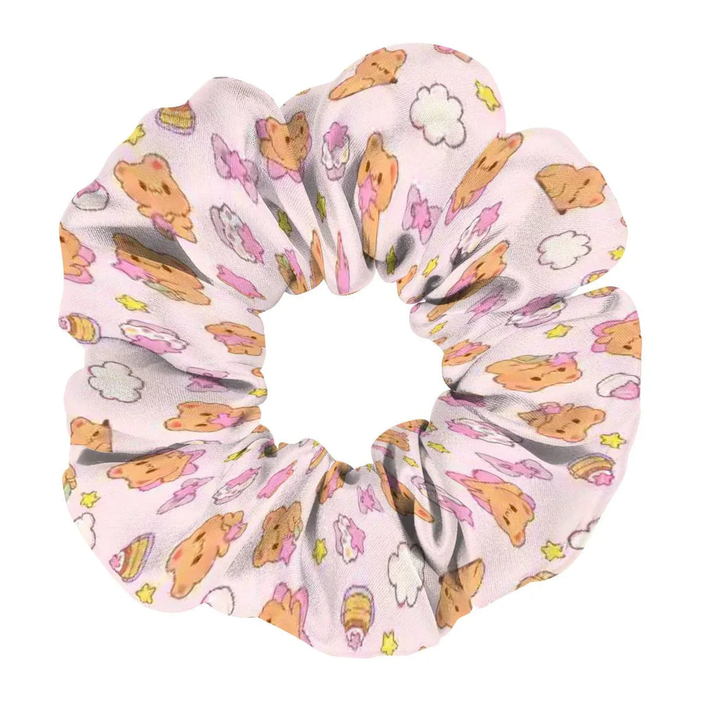 Bearly Adorable Scrunchie Set (6-Pack)
