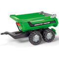 Deutz-Fahr Halfpipe Tipper Trailer by Rolly Toys - The Perfect Addition to Your Farming Playtime!