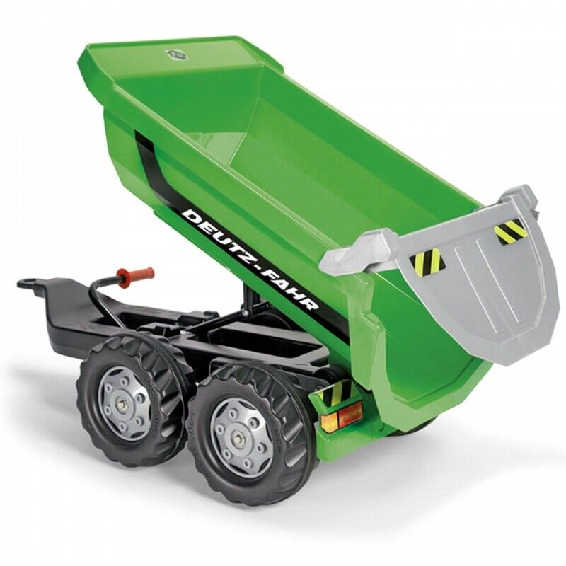 Deutz-Fahr Halfpipe Tipper Trailer by Rolly Toys - The Perfect Addition to Your Farming Playtime!