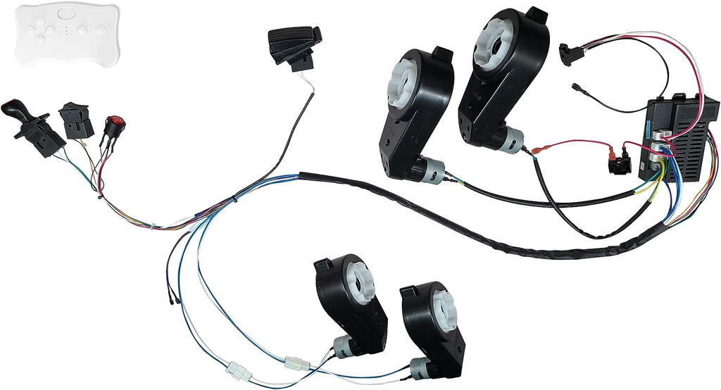 DIY 24V Remote Control Car Modification Kit for Kids - Complete Wire Set Included