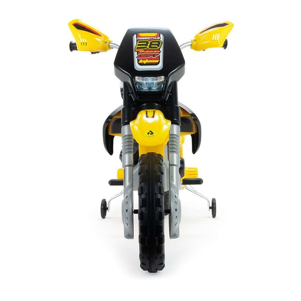 Drift ZX 12V Battery-Powered Kids Ride-On Motorcycle by Injusa