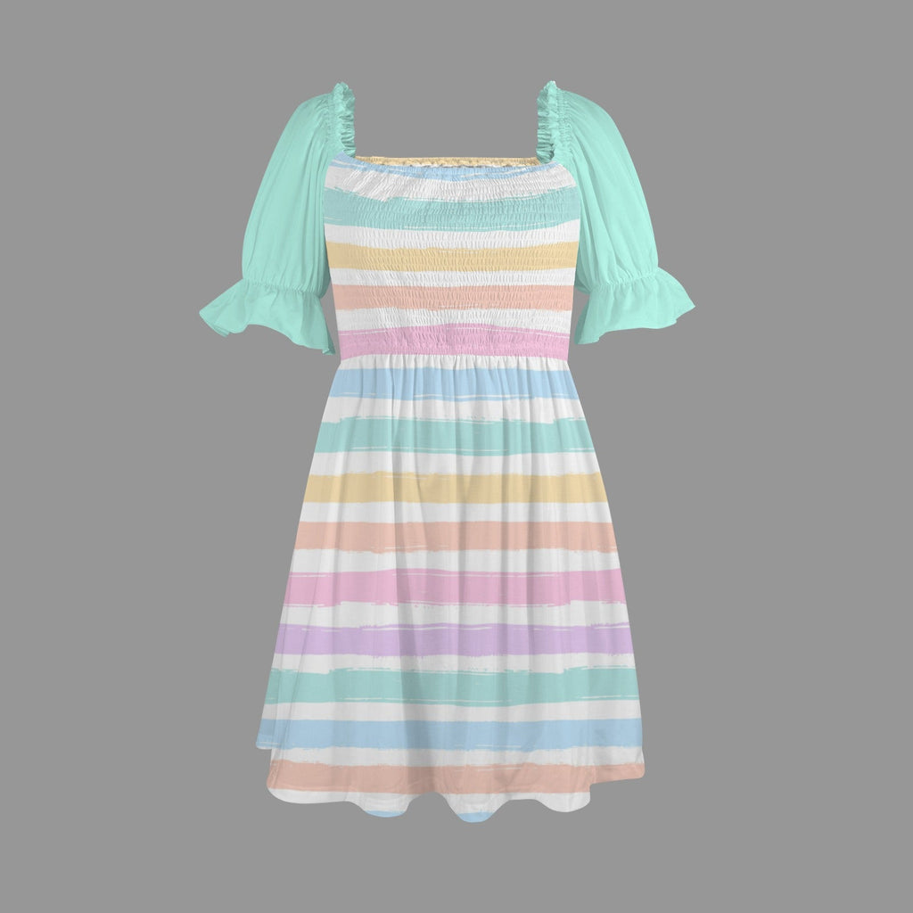 Candy Stripe Sweetheart Dress