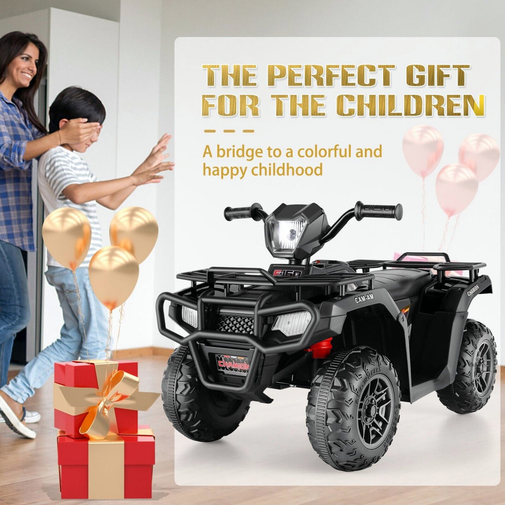 Electric 12V ATV Quad for Kids with 2 Speeds and 2x30W Motor