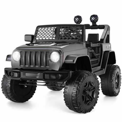 3-Speed Electric Ride-On Car for Kids with Remote Control - Motorized U.S. Toy Vehicle