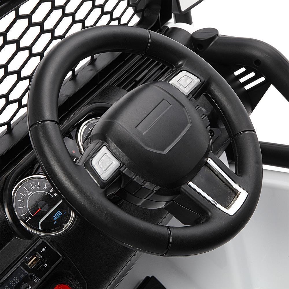 Electric 12V Kids Ride On Car with Remote Control and LED Lights - Perfect Gift for Little Drivers!