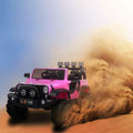 Electric 12V Ride-On Toy Car for Kids with Remote Control - 3 Speeds, Pink