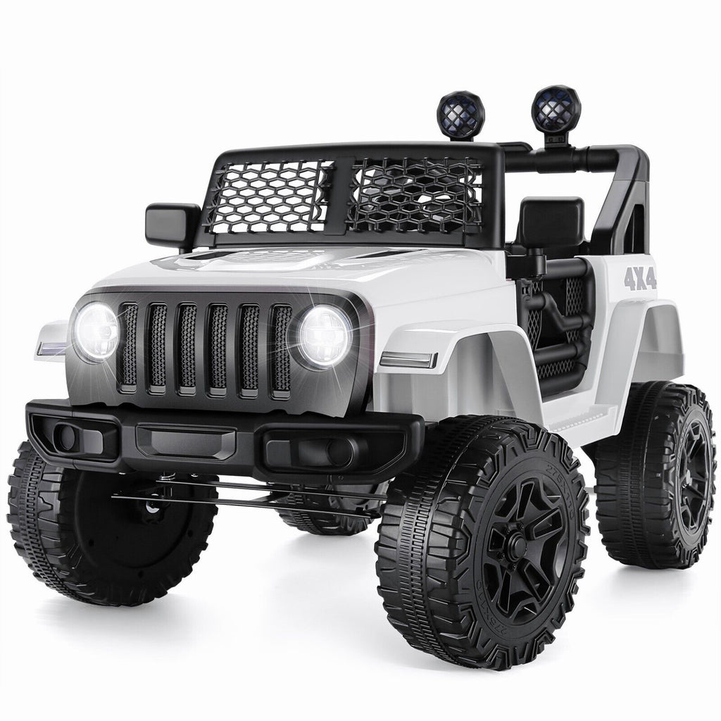 12V Electric Ride-On Car for Kids with Bluetooth MP3 and Remote Control