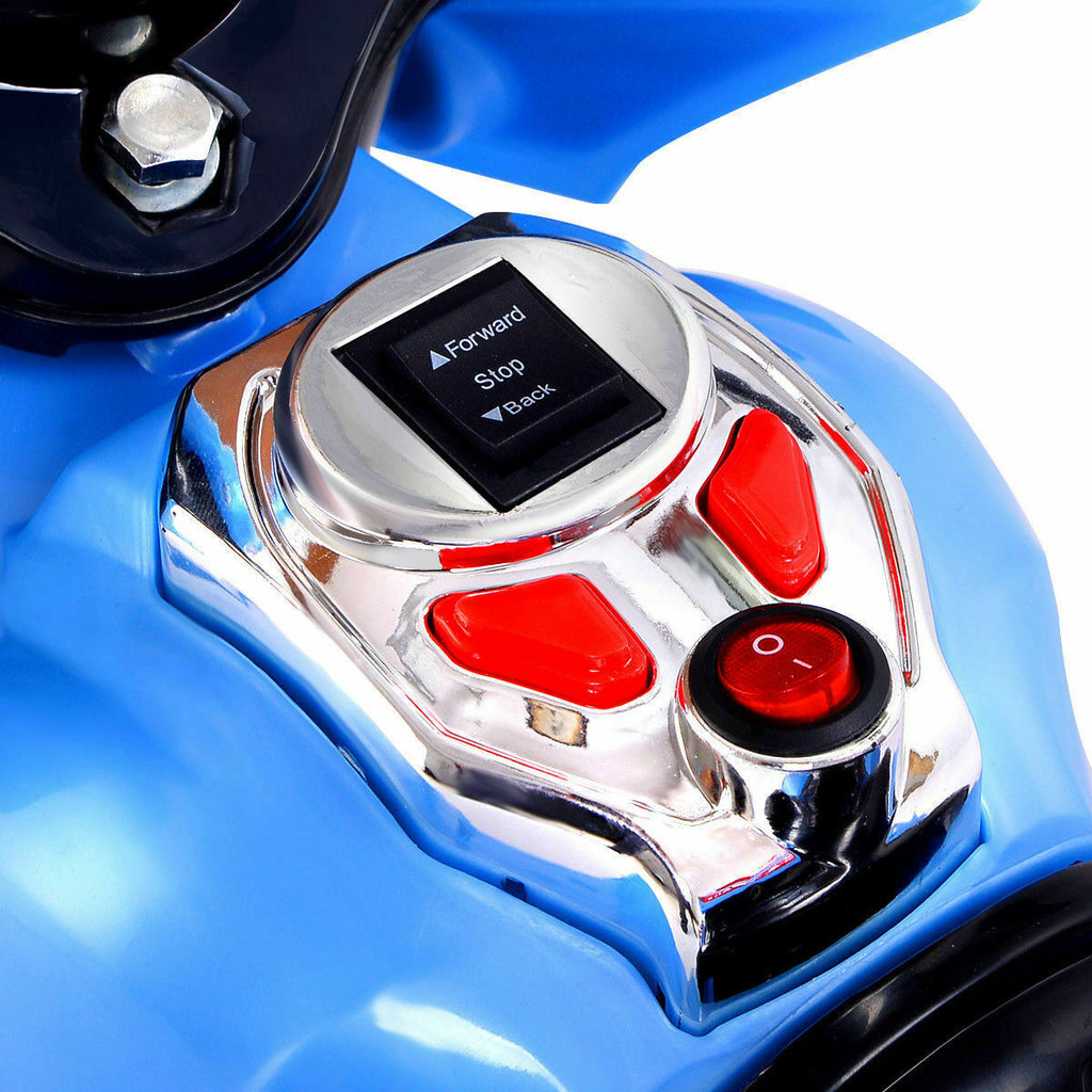 Electric 3-Wheel Motorcycle for Kids - 6V Battery Powered Ride-On Bike
