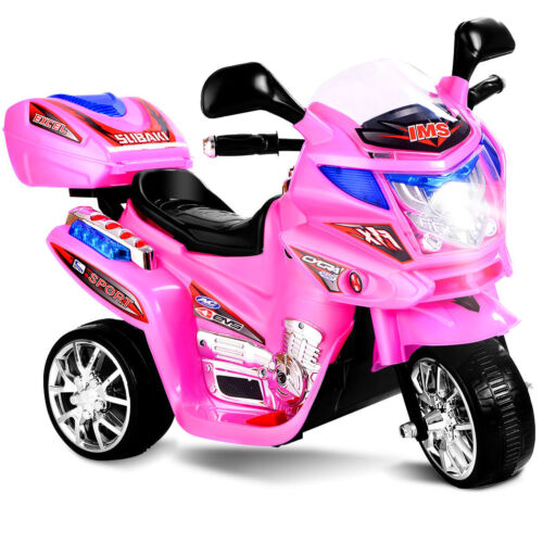 Electric 3-Wheel Motorcycle for Kids - Battery Powered Ride-On Toy Bike