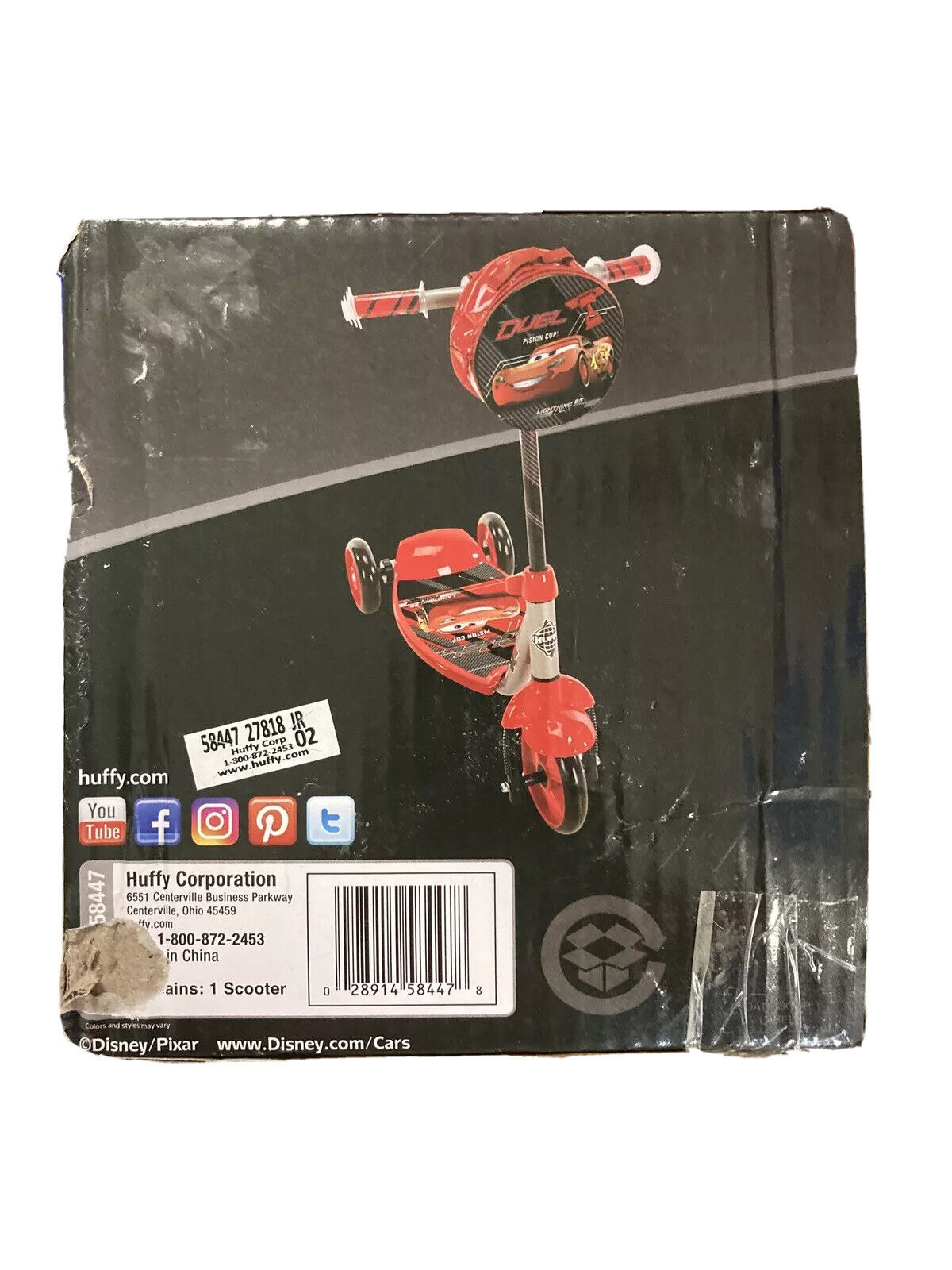 3-Wheel Scooter for Kids by Huffy