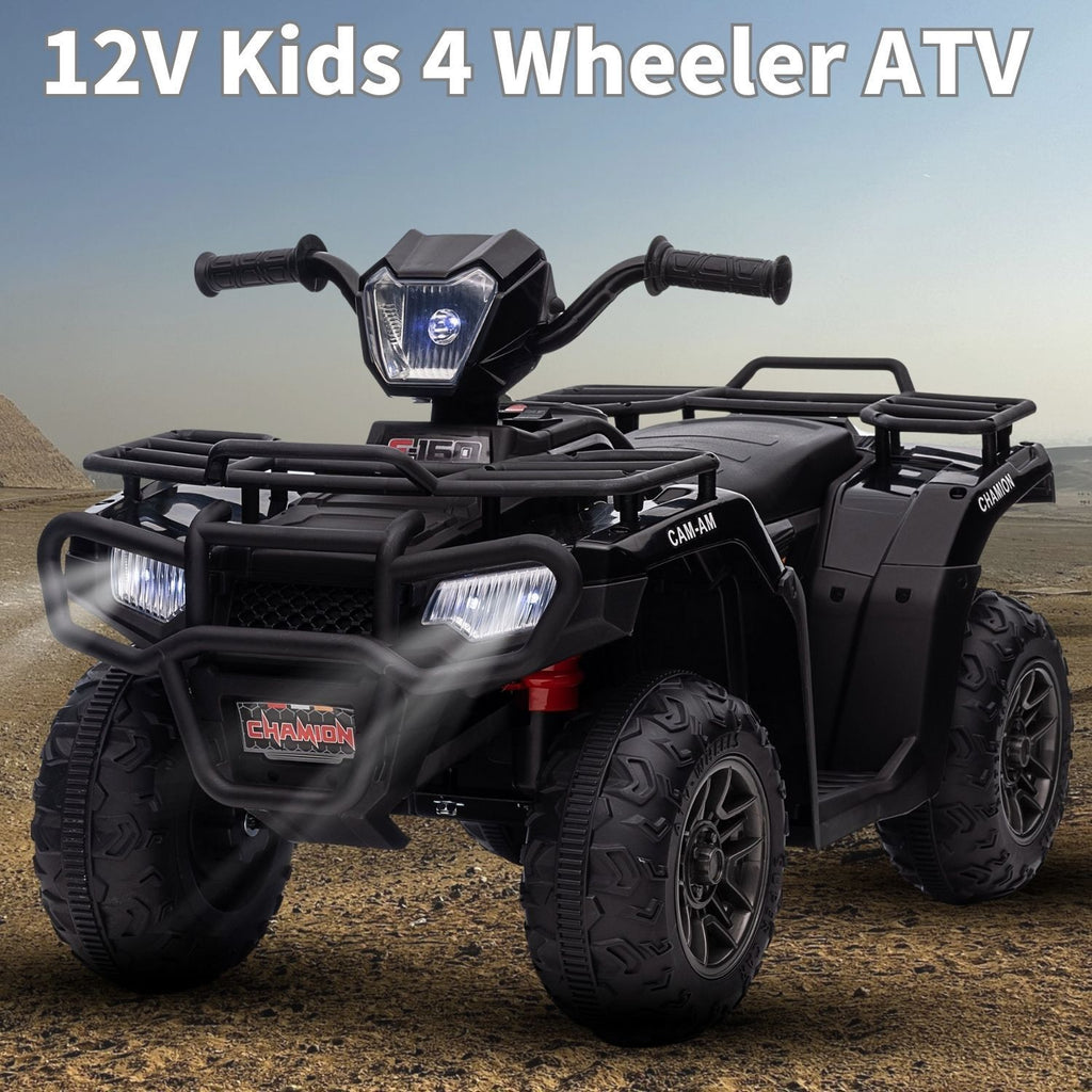 Electric Kids ATV 4-Wheeler with 12V Battery, USB and AUX Ports