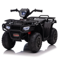 Electric 4-Wheeler ATV Quad for Kids with LED Lights, USB/MP3 Music