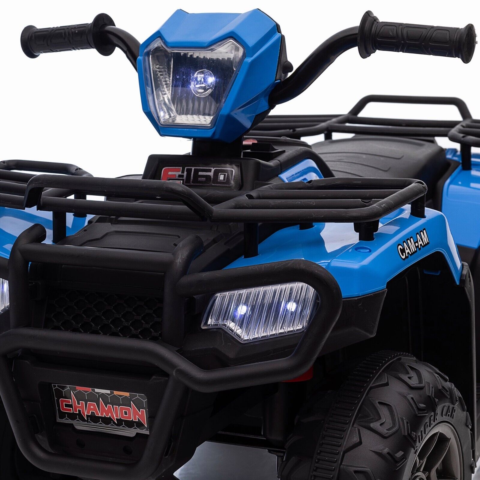 Kids 12V ATV with AUX & USB, Music & LED Lights - Battery-Powered 4 Wheeler