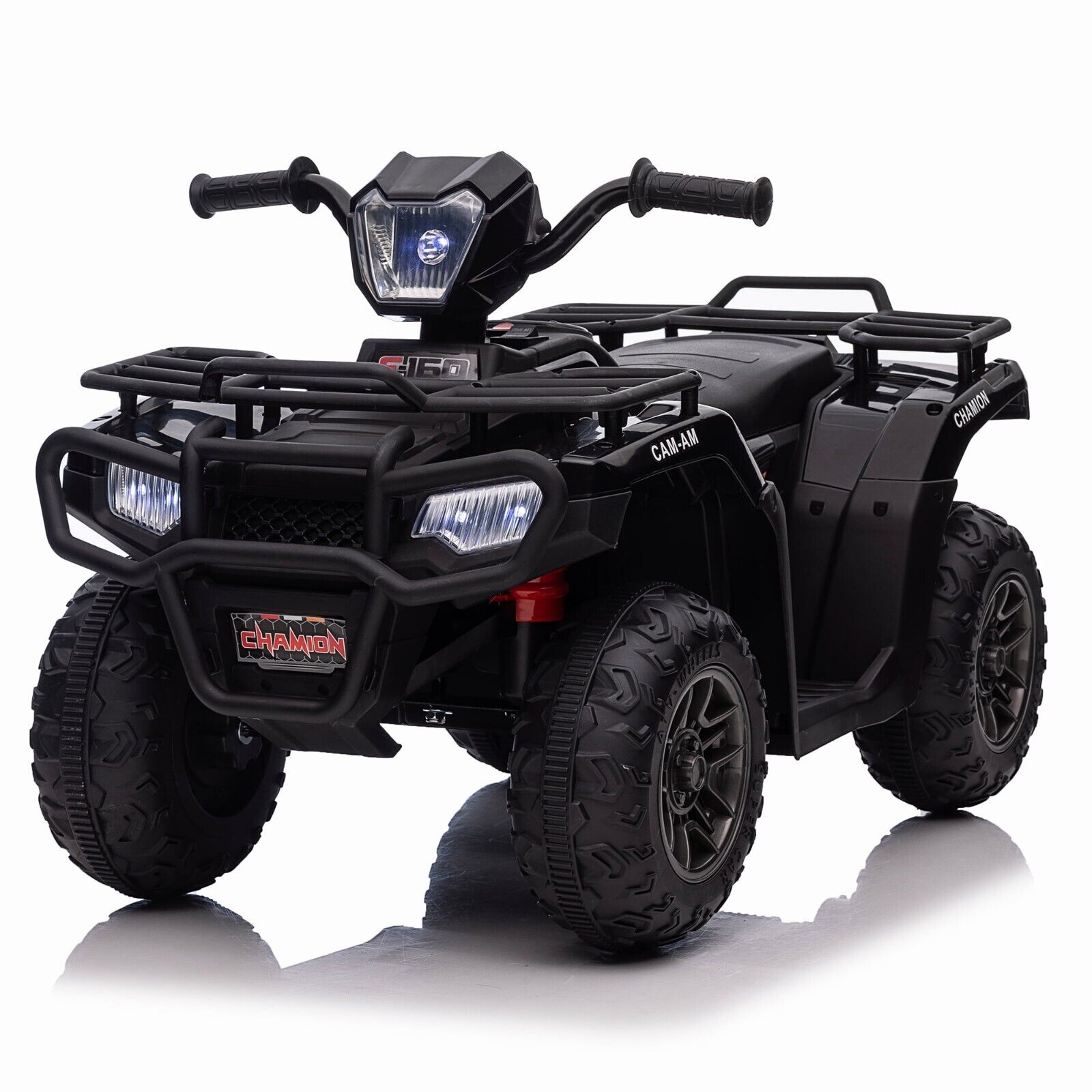 Electric Kids ATV Ride On Car with Music, LED Lights, and USB Charger - 12V 4-Wheeler for Endless Fun!