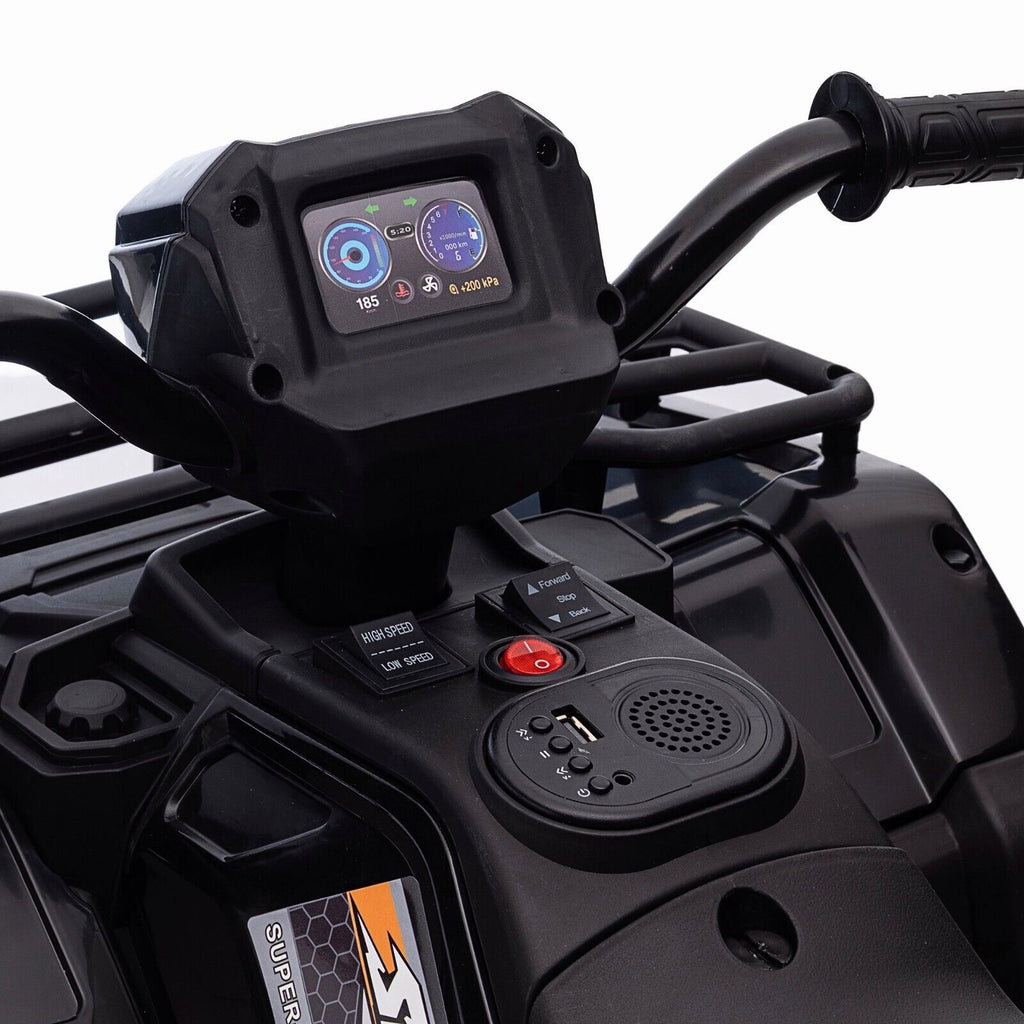 Electric 4-Wheeler Kids Ride-On Car with 12V Battery