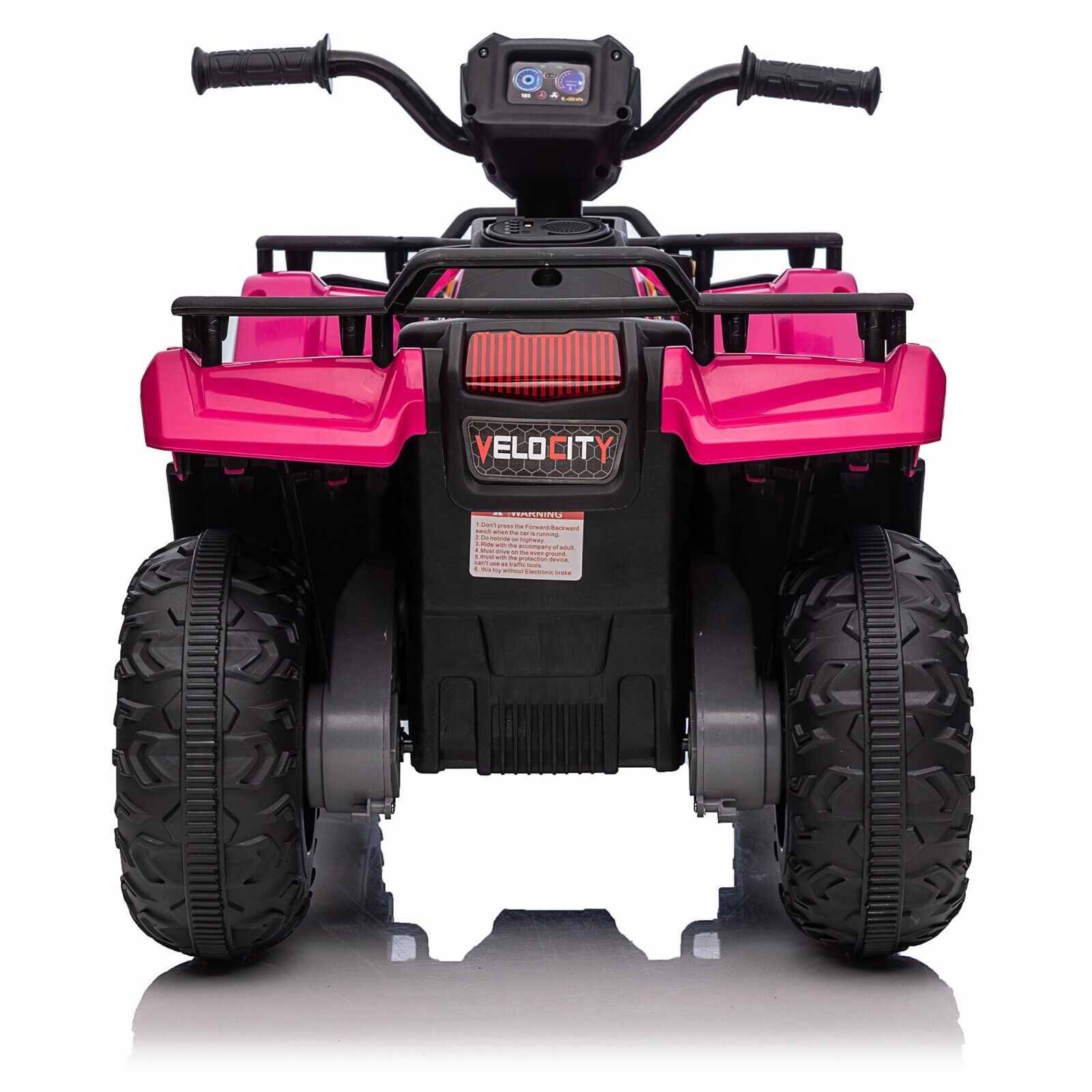 Electric ATV 4-Wheeler for Kids with USB and AUX Ports - 12V Battery Powered Ride-On Car