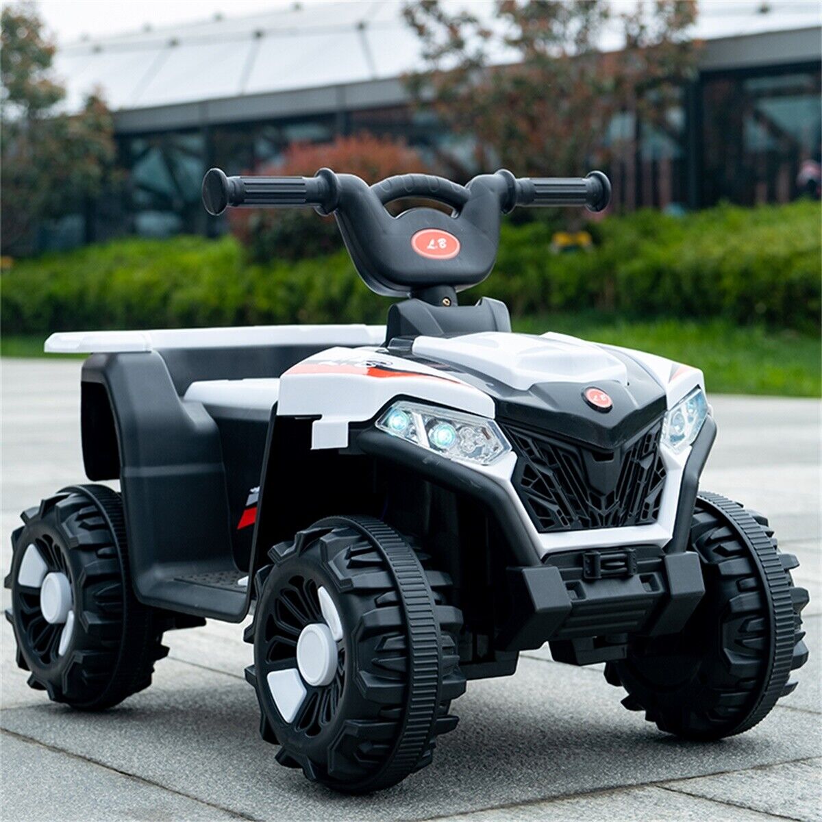 Electric 6V ATV 4-Wheeled Beach Ride-On Car for Kids - Battery Powered Toy for Christmas Gift