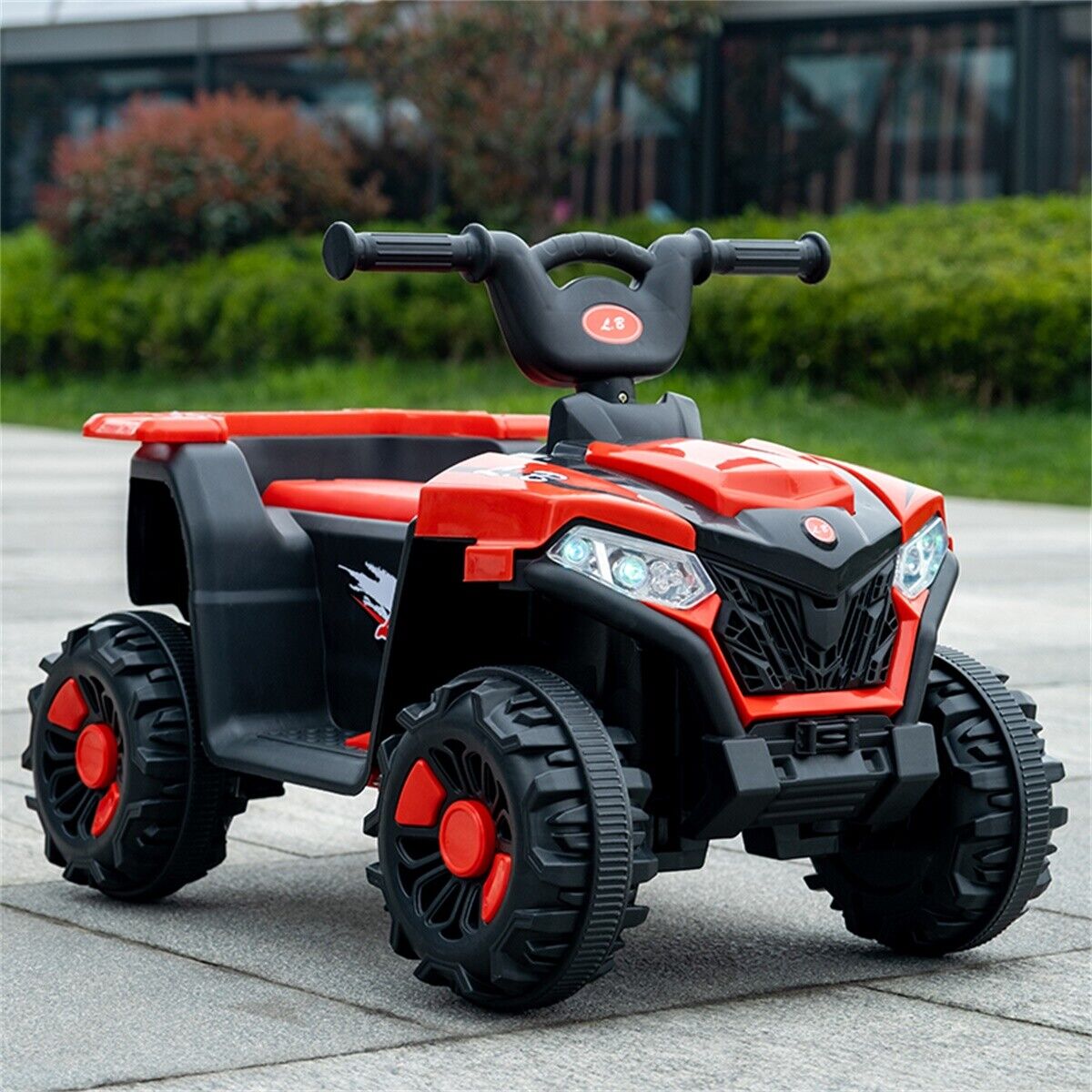 Electric 6V ATV 4-Wheeled Beach Ride-On Car for Kids - Battery Powered Toy for Christmas Gift