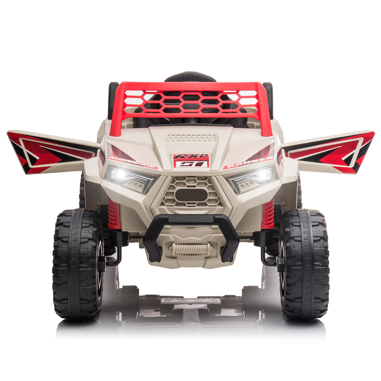 Electric ATV 4-Wheeler Quad Car Toy for Kids with MP3 and Horn - 12V Ride-On Truck