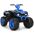 Electric ATV for Kids with LED Lights and Durable Treaded Tires - 12V