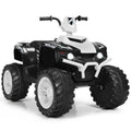Electric ATV for Kids with LED Lights and Treaded Tires - 12V Ride-On Adventure
