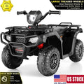Electric ATV Quad for Kids with LED Lights and 2 Speed Options