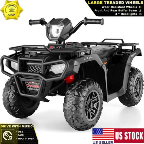 Electric ATV Quad Ride-On Car for Kids with LED Lights - Perfect Gift for Toddlers
