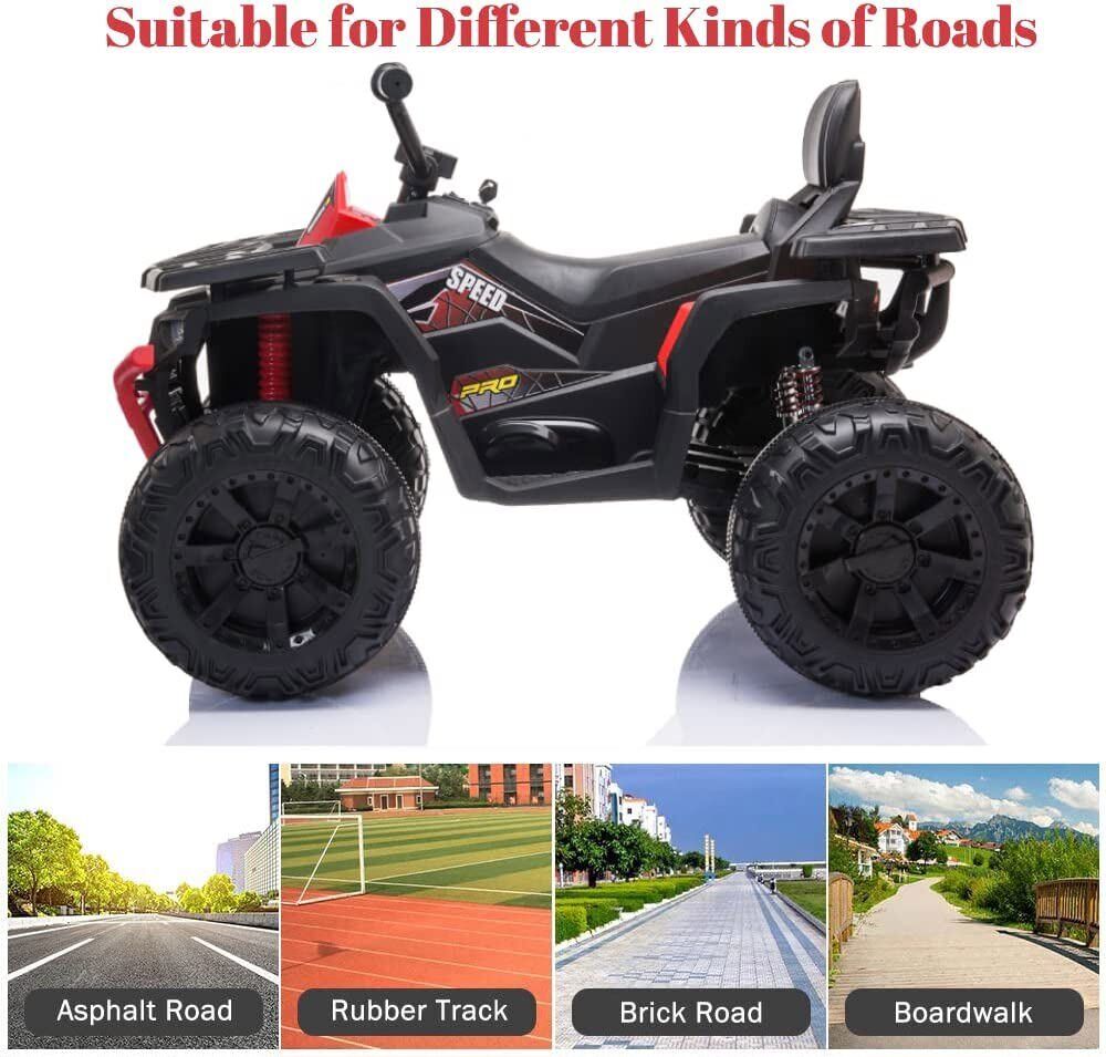Electric ATV Truck for Kids Ages 3-8: 24V Ride-On Power Wheel in 4 Vibrant Colors