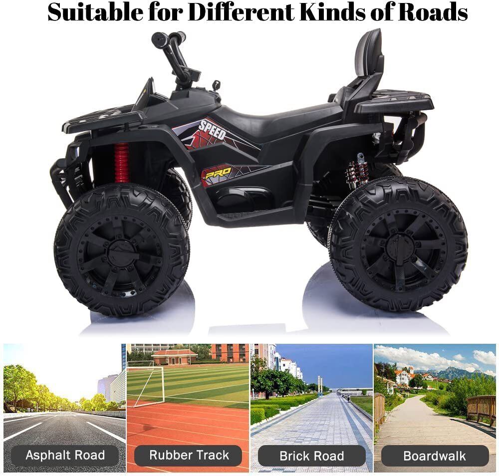 Electric ATV Truck for Kids Ages 3-8: 24V Ride-On Power Wheel in 4 Vibrant Colors