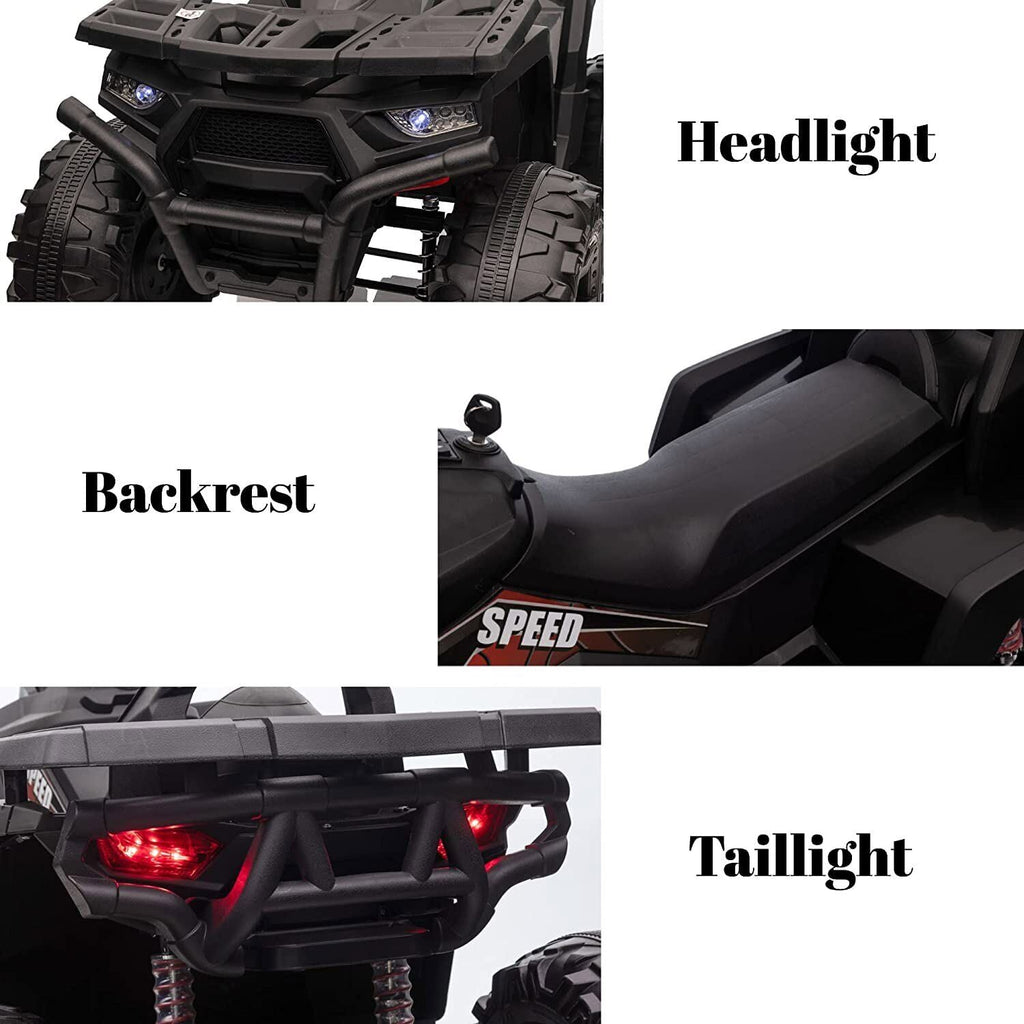 Electric ATV Truck for Kids Ages 3-8: 24V Ride-On Power Wheel in 4 Vibrant Colors