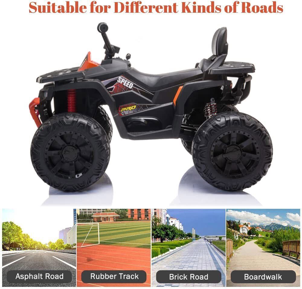 Electric ATV Truck for Kids Ages 3-8: 24V Ride-On Power Wheel in 4 Vibrant Colors