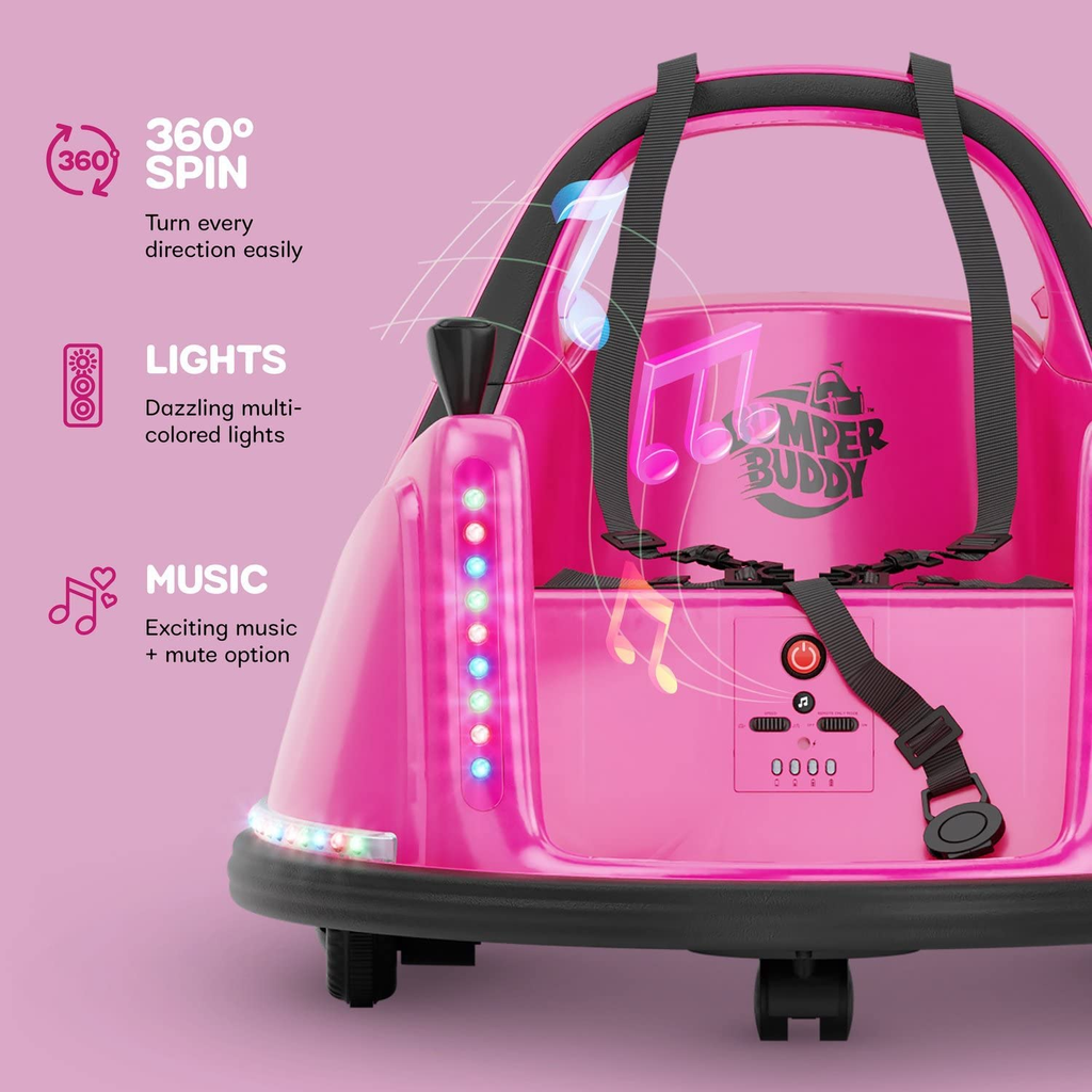 Electric Bumper Car for Young Children, 12V 2-Speed, Suitable for Ages 1-5