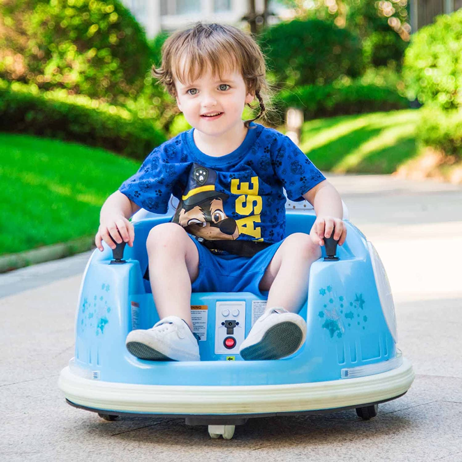 Electric Bumper Car Ride-On Toy for Kids with Remote Control - 6V Vehicle