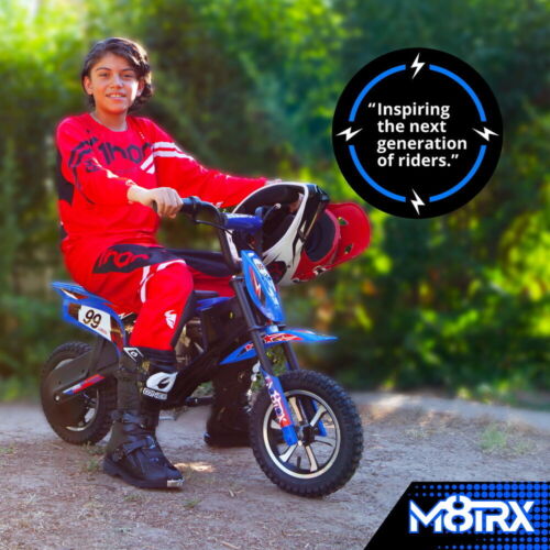 Electric Dirt Bike for Kids and Teens - 2 Color Options, 24V Ride-On Toy Motorcycle