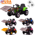 12V Battery-Powered Kids Excavator Ride-On Toy with Music and Headlights - Perfect Xmas Gift!