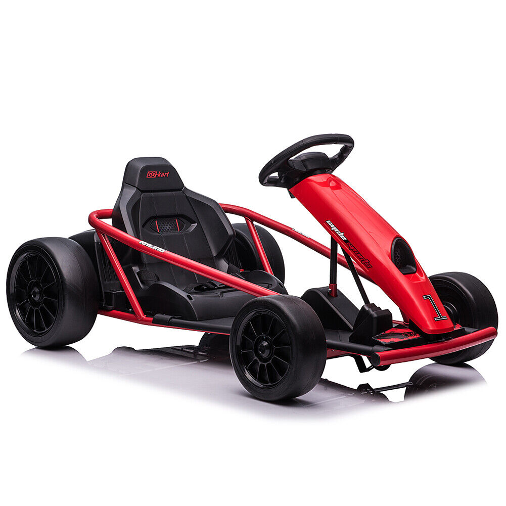 Electric GoKart Pro: High-Speed Racing Car with MP3 Player for Kids (24V, 3.7-8MPH)