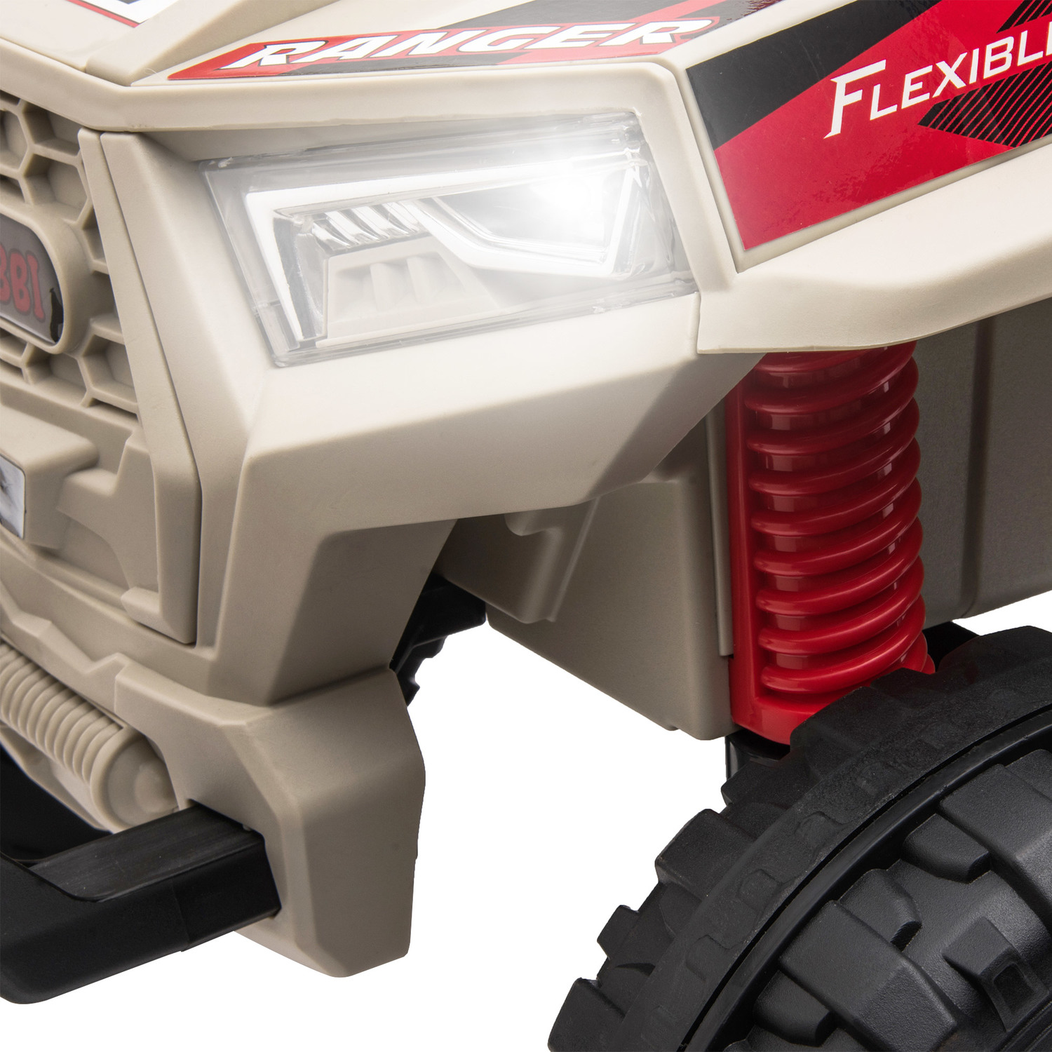 Electric Kids Quad Car Toy with MP3 and Horn - 12V Ride-On ATV Truck