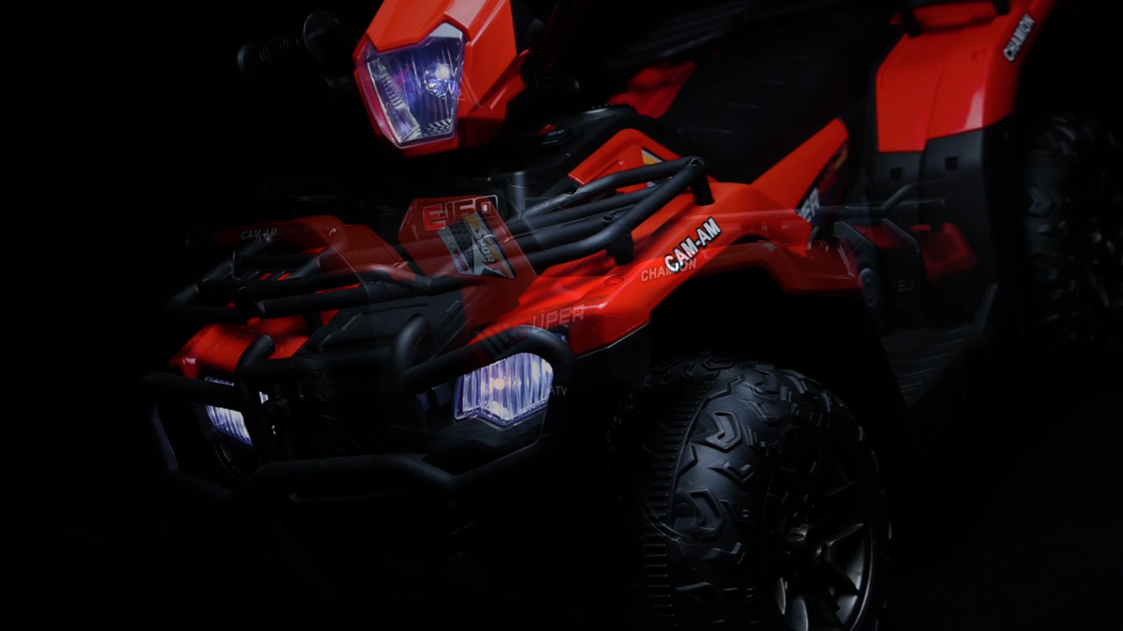 Electric Kids Ride On ATV 4-Wheeler Quad with Music and LED Lights - Perfect Gift for Children