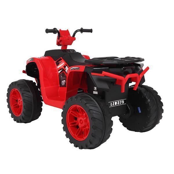 Electric Kids Ride-On ATV with Dual Drive and MP3 Player - 12V 7AH Battery - Summer Edition
