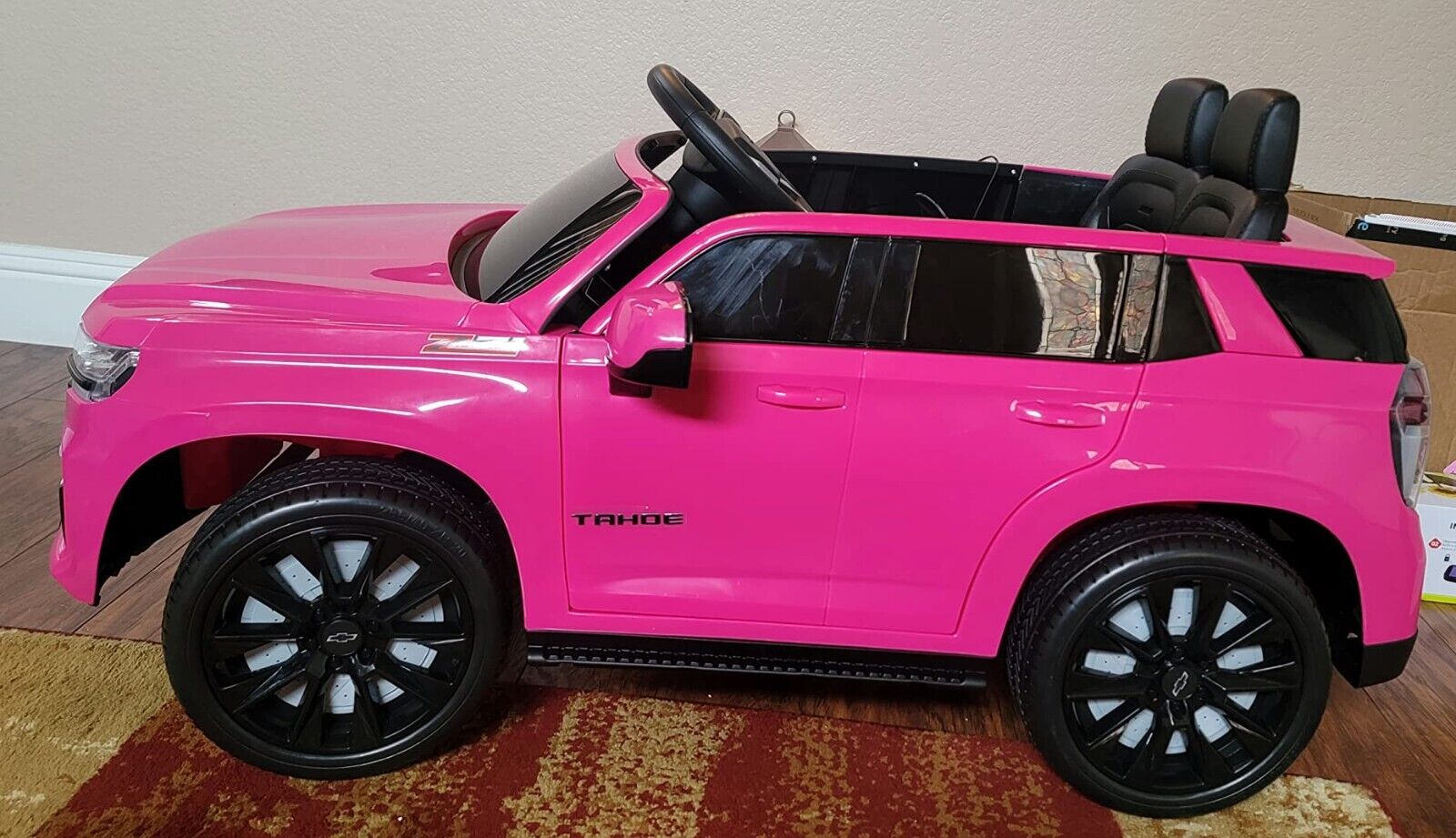 Electric Kids Ride-On Car with 3 Speeds, All-Terrain Wheels, and 2.4G Remote Control - 12V