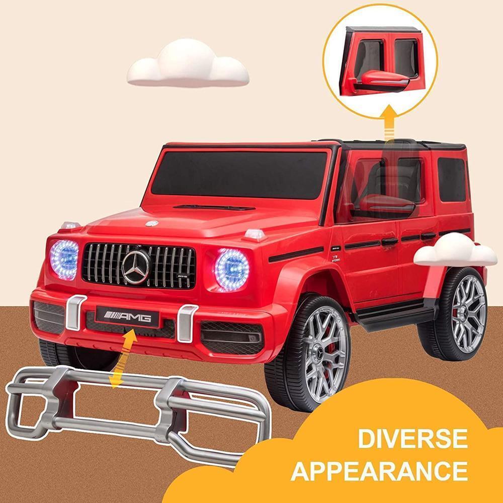 Electric Kids Ride-on Car with MP3 Player, Remote Control, and 3 Speed Options
