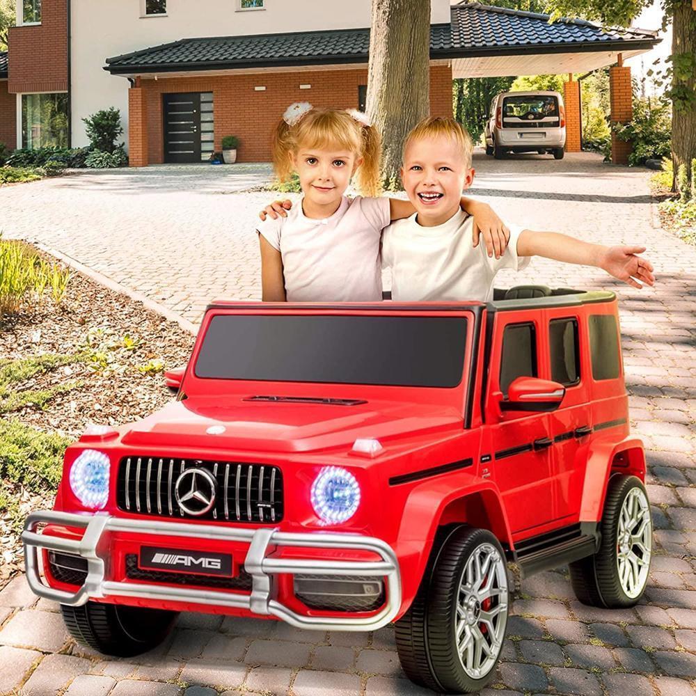 Electric Kids Ride-on Car with MP3 Player, Remote Control, and 3 Speed Options