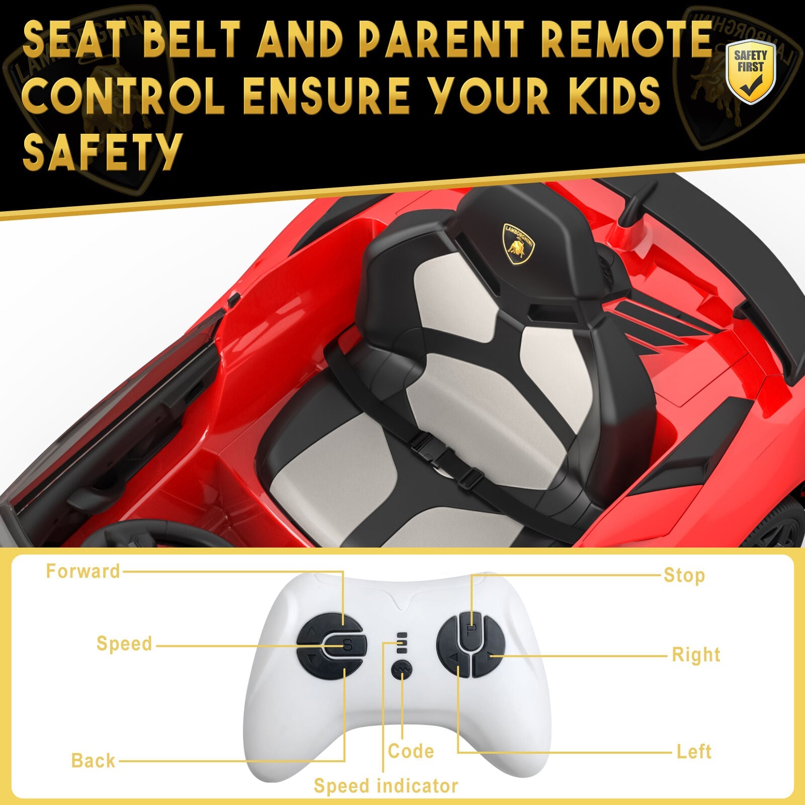 12V Electric Ride On Car for Kids with Remote Control - Perfect Christmas Gift!