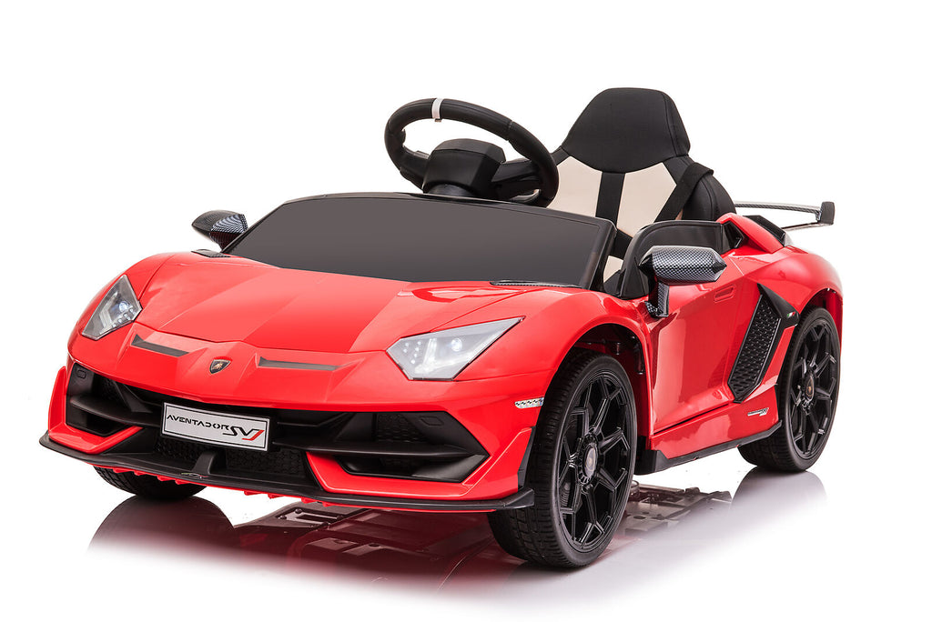 Electric Kids Ride On Car with Remote Control, LED Light, and Music - 12V Battery Powered